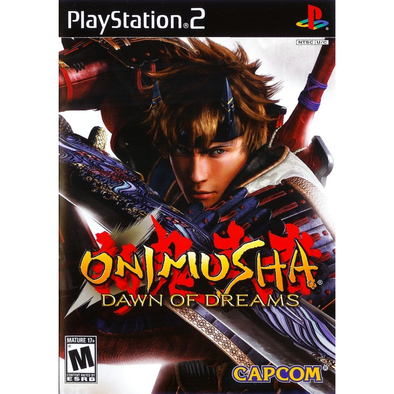 Onimusha – Dawn of Dreams Playstation 2 PS2 Slim Tijolão Útimas Unidades