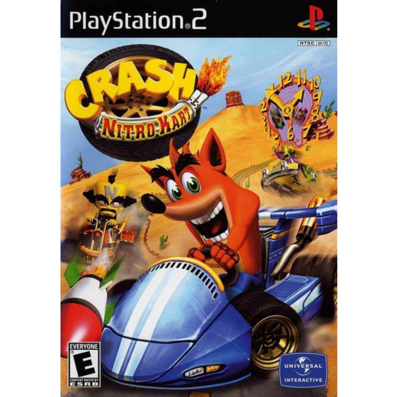 Crash Nitro Kart Playstation 2 PS2 Slim Tijolão Útimas Unidades