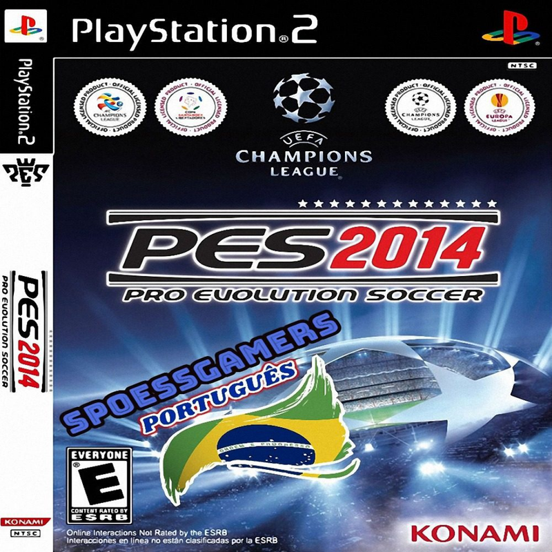 PES 2014: Pro Evolution Soccer Playstation 2 PS2 Slim Tijolão Útimas Unidades