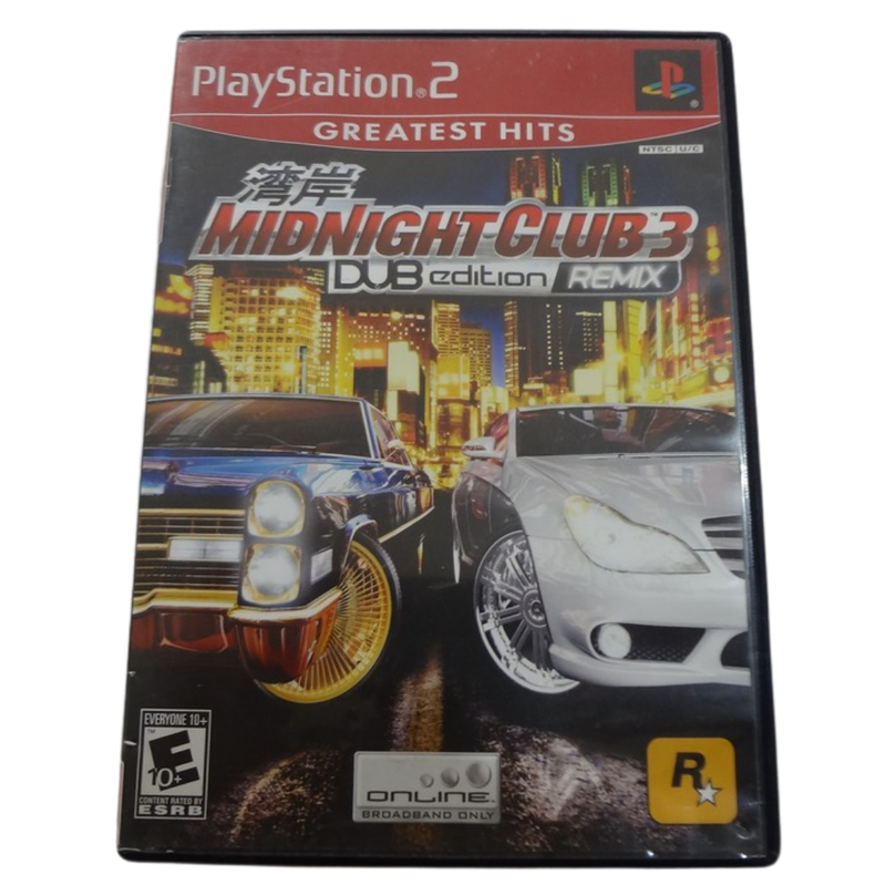 Midnight Club 3 – DUB Edition Remix Playstation 2 PS2 Slim Tijolão Útimas Unidades