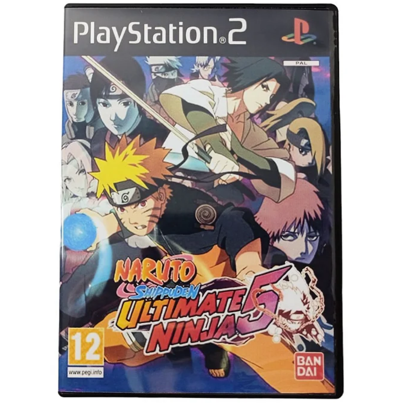 Naruto Shippuden – Ultimate Ninja 5 Playstation 2 PS2 Slim Tijolão Útimas Unidades