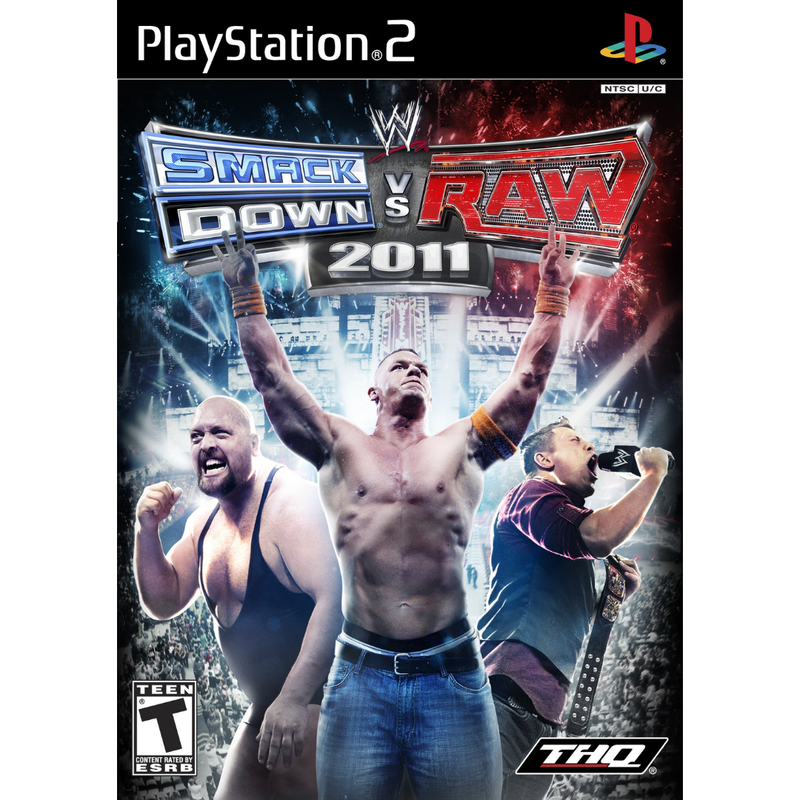 WWE SmackDown vs. Raw 2011 Playstation 2 PS2 Slim Tijolão Útimas Unidades