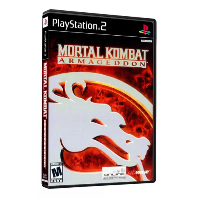 Mortal Kombat – Armageddon Playstation 2 PS2 Slim Tijolão Útimas Unidades
